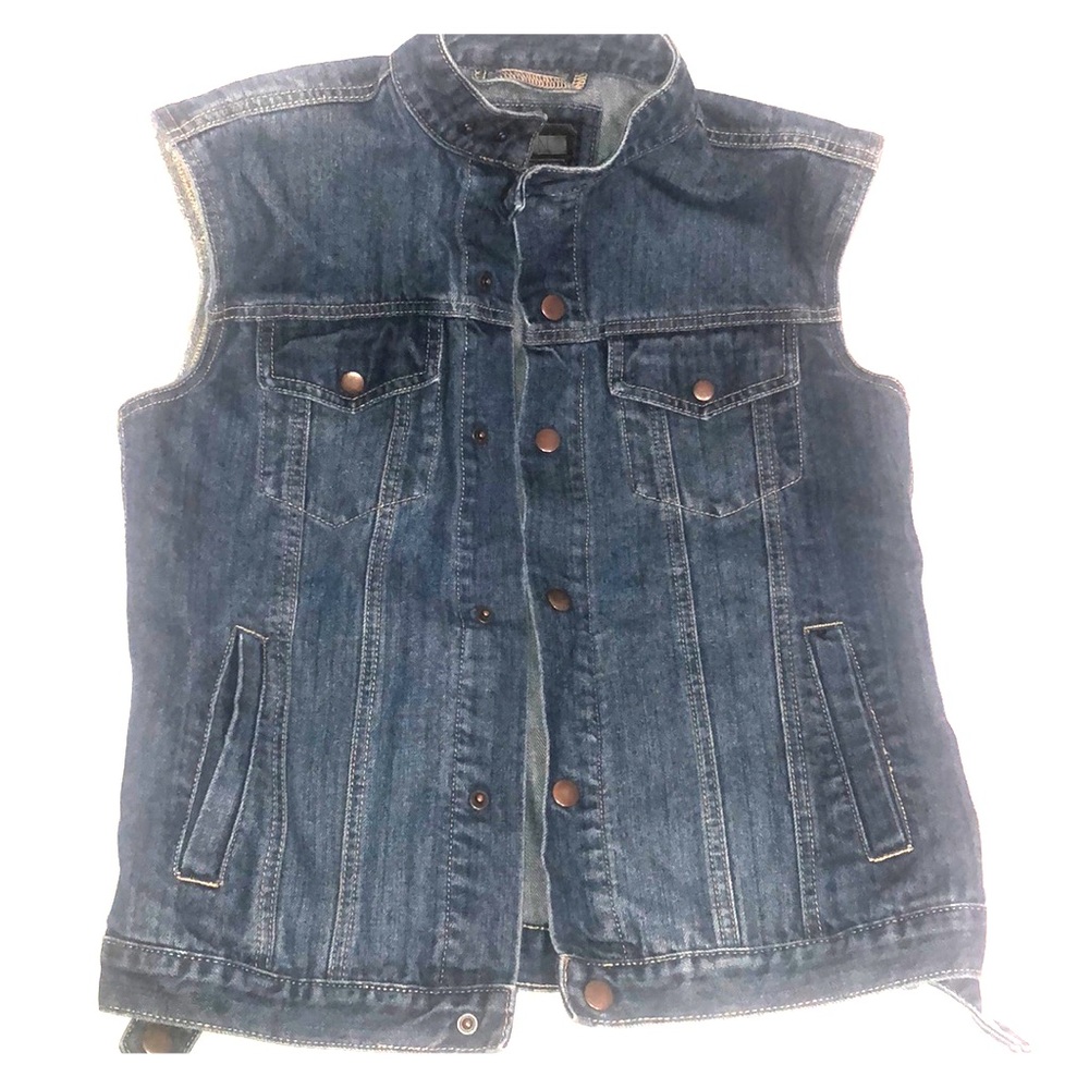 Forever21 Blue Jean vest